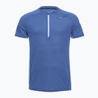 Herren Mizuno Trail DryAeroFlow HZ Tee bundesblau Laufshirt