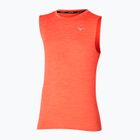 Herren Mizuno Impulse Core nasturtium Lauftank-Top