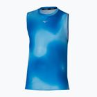 Herren Lauftank Mizuno Core Graphic bundesblau