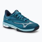 Herren Tennisschuhe Mizuno Wave Exceed Light 2 AC marokkanisch blau / weiß / bluejay