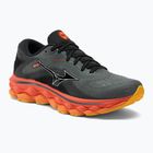 Herren Laufschuhe Mizuno Wave Sky 7 turbulence/nickel/hot coral