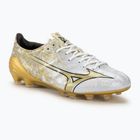 Herren Fußballschuhe Mizuno Αlpha Japan Md weiß/ge gold/schwarz