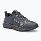 Damen Laufschuhe Mizuno Wave Daichi 8 GTX iron gate/nimbus cloud/schwarz