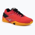 Herren Handballschuhe Mizuno Wave Stealth Neo strahlend rot/weiß/carrot curl