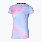 Damen Laufshirt Mizuno Impulse Core Graphic Tee halogenblau