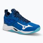 Volleyballschuhe Damen Mizuno Wave Dimension Mid mugen blue/white/estate blue