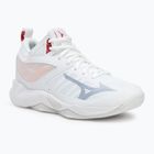 Damen Volleyballschuhe Mizuno Wave Dimension weiß/aleutian/cloud pink