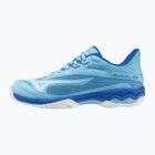 Damen Tennisschuhe Mizuno Wave Exceed Light 2 AC Flussblau/Weiß/Mugenblau