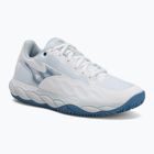 Tennisschuhe Damen Mizuno Wave Enforce Court CC white/ parisian blue/ plein air