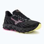 Herren Laufschuhe Mizuno Wave Sky 8 schwarz/silber/rosa tetra