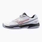 Herren Mizuno Break Shot 4 Padel weiß/salsa/aleutisch Padel Schuh