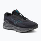 Herren Laufschuhe Mizuno Wave Serene GTX ebony/crystal teal/schwarz