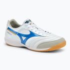 Mizuno Morelia Sala Elite IN Herren Fußballschuhe weiß/laser blau/gold