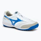 Mizuno Morelia Sala Elite TF Herren Fußballschuhe weiß/laser blau/gold