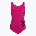 Nike Crossback rosa Kinder-Badeanzug einteilig NESSC727-672