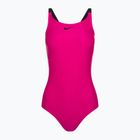 Einteiliger Damen-Badeanzug Nike Logo Tape Fastback rosa NESSB130-672