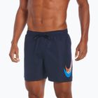 Herren Nike Liquify Swoosh 5" Volley Badeshorts navy blau NESSC611-440