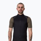 Herren-Fahrradweste Rapha Brevet Element Wind Gilet black/grey