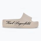 Damen Flip-Flops KARL LAGERFELD Kobo II Hotel Logo off white eco eva