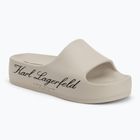 Damen Flip-Flops KARL LAGERFELD Kobo II Hotel Logo off white eco eva