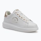 KARL LAGERFELD Damen Schuhe Kapri Maison weißes Leder m/Gold