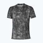 Herren Mizuno Impulse Core Graphic Tee schwarzes Laufshirt