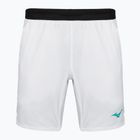Herren Tennisshorts Mizuno Mugen 8 In Amplify weiß