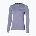 Lauf Longsleeve Damen Mizuno Impulse Core Tee cadet