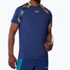 Shirt Herren Mizuno Frontier Shadow Tee bellwether blue