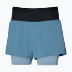 Damen-Laufshorts Mizuno Trail ER 2IN1 citadel