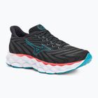 Laufschuhe Herren Mizuno Wave Sky 8 black/black/ enamel blue