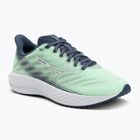 Kinder-Laufschuhe Mizuno Enerzy Rider Jr neo mint/weiß/vintage indigo