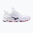 Handballschuhe Mizuno Wav Stealth Neo 2 white/violet indigo/camellia rose