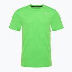 Mizuno Impulse Core Tee grünes Gecko-Laufshirt für Herren
