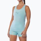 Damen Lauftank Top Mizuno Core RB Tank wolkenblau