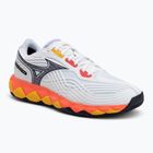 Tennisschuhe Mizuno Wave Enforce Tour 6 AC white/fiery coral 2/citrus
