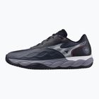 Mizuno Wave Enforce Court CC Tennisschuhe Odyssey grau/weiß/blau Granit