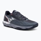 Mizuno Wave Enforce Court CC Tennisschuhe Odyssey grau/weiß/blau Granit