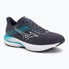 Herren Laufschuhe Mizuno Wave Inspire 21 odyssey grau/weiß/capri breez