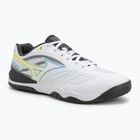 Tennisschuhe Mizuno Wave Medal 8 weiß/all aboard/schwarz sand