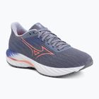 Damen-Laufschuhe Mizuno Wave Inspire 21 blue granite/striking coral/irisbloom