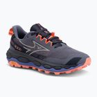 Damen Laufschuhe Mizuno Wave Mujin 11 blau granit/silber/striking coral