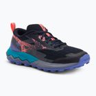 Damen Laufschuhe Mizuno Wave Ibuki 5 Baritone blau/striking coral/irisbloom