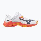 Mizuno Wave Lightning Z8 weiß/feurige Koralle 2/Zitrus Volleyballschuhe