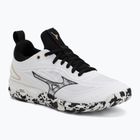 Volleyballschuhe Mizuno Wave Luminous 3 white/black/ge gold