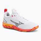 Mizuno Wave Luminous 3 weiß/feurige Koralle 2/Zitrus Volleyballschuhe