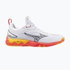 Mizuno Wave Luminous 3 weiß/feurige Koralle 2/Zitrus Volleyballschuhe