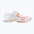 Damen Volleyballschuhe Mizuno Wave Lightning Z8 weiß/calypso coral/pale banana