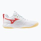 Damen Volleyballschuhe Mizuno Wave Momentum Pro weiß/calypso coral/pale banana