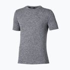 Herren Mizuno Impulse Core Tee quicksilver Laufshirt